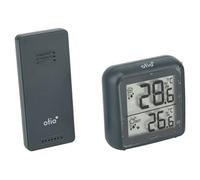 Otio - Thermomètre hygromètre Gris avec capteur sans fil G