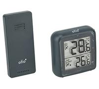 Thermomètre hygromètre Gris avec capteur sans fil - Otio