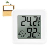 Thermomètre Hygromètre Intérieur 1 Pack Mini Thermomètre Digital À Haute Précision Moniteur Température Et Humidité Portable[u5154]
