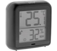 Thermomètre hygromètre intérieur + capteur - Noir - Otio Noir G
