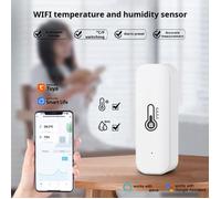 Thermometre Hygrometre Interieur WiFi, Capteur de Température et d'humidité Intérieure Sans Fil,Compatibilité de commande vocale