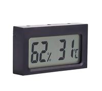 Thermomètre Hygromètre LCD pour Usage Domestique et de Bureau | Plastique robuste, facile à transporter, de la température et de l\'humidité ambiantes, parfait pour les écoles et les
