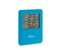 Thermomètre hygromètre magnétique LCD - bleu - Otio