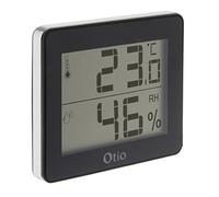 Otio Thermomètre Hygromètre Intérieur - Noir