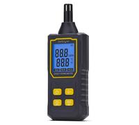 Thermomètre hygromètre numérique, grand écran LCD, plage de température de -10 à 60°C, précision de ±1°C, alimenté par 3 piles AAA