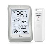 Thermomètre Hygromètre Numérique Intérieur Extérieur, Station Météo Sans Fil Numérique, Température Humidité Moniteur Avec Capteur à Distance De 100M, Affichage Rétro-éclairage