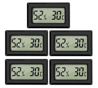 Thermomètre Hygromètre Numérique - Mini - LCD - Température - Humidité - 5PCS