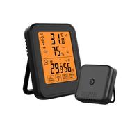 Thermomètre hygromètre pour la surveillance de la température et de l'humidité intérieures - Sans fil, précis et durable