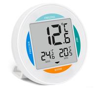 Thermomètre hygromètre sans fil de -30 à 50 degrés pour celsius radio | Mesure précise, -30 à 50 degrés, écran LCD, utilisation facile, pour l'intérieur