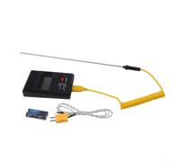 Thermomètre industriel de type K, plage de mesure de 1200 °C | Haute précision, large plage de mesure, écran LCD numérique, utilisation facile, faible consommation