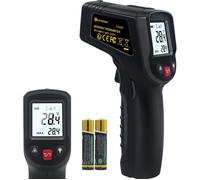 Thermomètre infrarouge - KETOTEK - Modèle laser - Émissivité réglable - Plage -50 à 600 °C