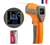 Thermomètre Infrarouge laser numérique Inkbird pour four à pizza et cuisson, thermomètre infrarouge -50-550℃,écran LCD