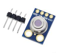 Thermomètre infrarouge numérique avec puce I2C Interface compacte | Mesure -70 °C à 380 °C, sans danger pour la sécurité de contact, précision de qualité industrielle, large gamme