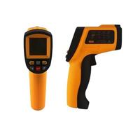 Thermomètre infrarouge numérique IR Laster Température mètre sans contact LCD industriel extérieur Pistolet Pyromètre portatif 400 600 950 (-50-380C)