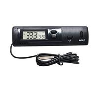 Thermomètre intérieur et extérieur avec affichage LCD numérique automatique pour voiture, maison, véhicule, thermomètre numérique à double sens