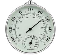 Thermomètre intérieur/extérieur 10 cm, humidité, air, climatisation, indicateur température Label
