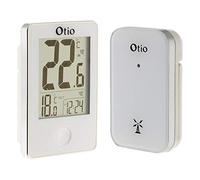 Thermomètre intérieur extérieur sans fil - blanc - Otio