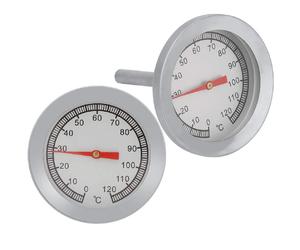Thermomètre jauge temp. 120°C - Beige