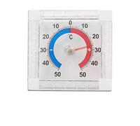 Thermomètre mesureur de température, montage mural et visualisation facile, moniteur de température pour utilisation en intérieur, pour utilisation dans la cour, le jardin, la serre, le gazon, la