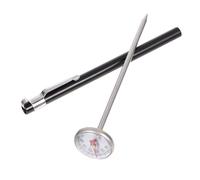 Thermomètre Numérique à Lait et Eau Cuisine, Sonde Alimentaire Précise | Plage de Mesure de 10 à 100 °c, Acier Inoxydable et Plastique, 29g, pour Boissons, Steaks et Barbecue