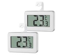 Thermomètre numérique - AIMOONSA - Mini - Étanche IPX3 - -20°C à 60°C - Lot 2 pièces