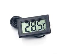 Thermomètre numérique avec sonde de 1 m/2 m, plage de -50 °C à 110 °C | Sonde en acier inoxydable, plage de -50 °C à 110 °C, résolution de 0,1 °, pour 2 secondes de rafraîchissement