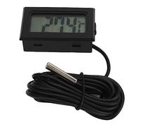 Thermomètre Numérique électronique intégré LCD, Sonde étanche, Compteur de Température pour Piscine et Aquarium