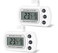 Thermomètre numérique étanche pour réfrigérateur avec écran LCD et fonction d'enregistrement max/min