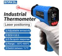 Thermomètre numérique infrarouge sans Contact, pistolet pyromètre de cuisine industrielle à température de haute précision SK-600 Pro