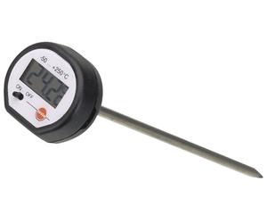 Thermomètre numérique mini à sonde pour liquides air et aliments plage de mesure -50°C à +150°C Testo 164930109
