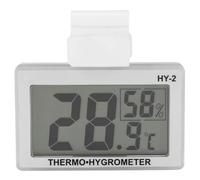 Thermomètre Numérique Mini pour Réfrigérateur, Thermomètre électronique Haute Précision, thermomètres hygromètre digital avec crochet pour la maison, restaurants et cafés, -10 à 50 ℃