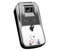 Thermomètre numérique Oled DT01 pour testeur de température à pointe de fer à souder avec prise de type K 0-500 °C Gris