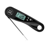 Thermomètre numérique pliable pour aliments, avec jauge de température, pour la cuisson des aliments, Barbecue, fourchette à viande, Type de sonde