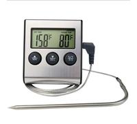 Thermomètre numérique pour four, ustensile de cuisine, Barbecue, viande, Steak, sonde, avec minuterie, température de l'eau, du lait, outils de cuisson
