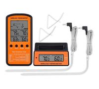 Thermomètre numérique sans fil à double sonde pour BBQ, pour cuisson de la viande, pour griller, accessoires de cuisine