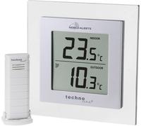Thermomètre numérique Techno Line MA 10450 argent, transparent