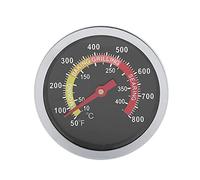 Thermomètre pour Barbecue, Cadran de 7 Cm 50~800 ℉ Jauge de Température en Acier Inoxydable Four Professionnel BBQ Fumoir Jauge de Température pour la Cuisson au Barbecue