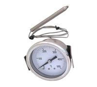 Thermomètre pour Barbecue, Pizza, Four, en Acier Inoxydable, Lecture Claire, Idéal pour Rôtir et Cuire Au Four.