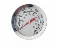 Thermomètre pour Barbecue, Thermomètre de Four en Acier Inoxydable Max 500°C/1000°F Affichage analogique Thermomètre pou Étiquette