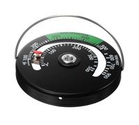 Thermomètre pour cheminée à bois,Thermomètre supérieur de température de four | Mètre de tuyau de cheminée magnétique pour empêcher la surchauffe de vos poêles à bois/granulés