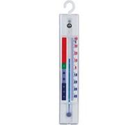 Hendi – Thermomètre de réfrigérateur analogique -40 à 40°C, gradué 1°C, 150x23x(H)9 mm, blanc