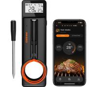 Thermomètre sans fil pour barbecue, connexion Bluetooth 54, sonde ultra-fine, INT-21-B