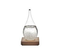 Thermomètre tempête lumineux en forme de goutte Transparent