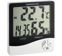 TFA Dostmann Thermomètre/hygromètre numérique 30.5031 avec affichage de l'heure
