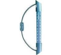 TFA Dostmann Thermomètre Orbis 14.6015 pour fenêtre argent avec arceau