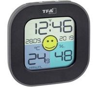 Thermomètre Thermohygromètre digital FUN 30.5050 noir argenté