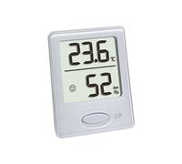 Thermomètre Thermohygromètre digital 30.5041 blanc noir