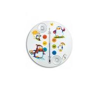 Thermomètre Thermomètre de fenêtre analogique PINGUIN 14.6016.20 blanc