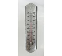Thermomètre traditionnel zinc XL 30 cm