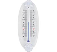 Thermomètre transparent à ventouse